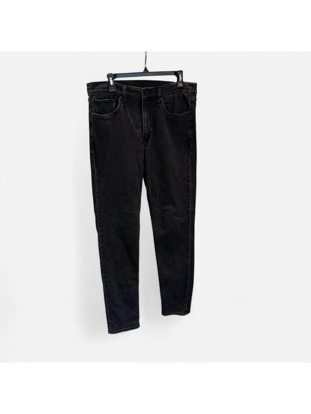 rag & bone New York Slim Fit Black Jeans Size 33x32